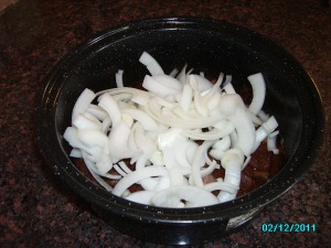 Rancho Fajita Beef with onions